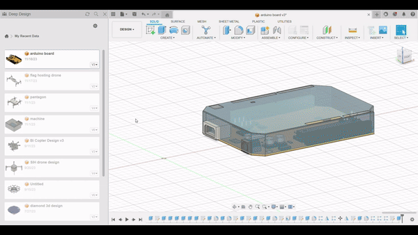 Arduini Controller design